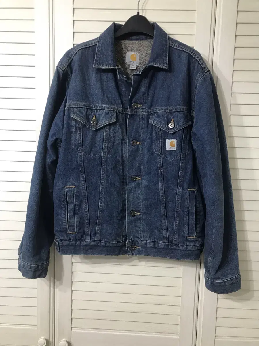 Calhart Fleece Jeans Jacket