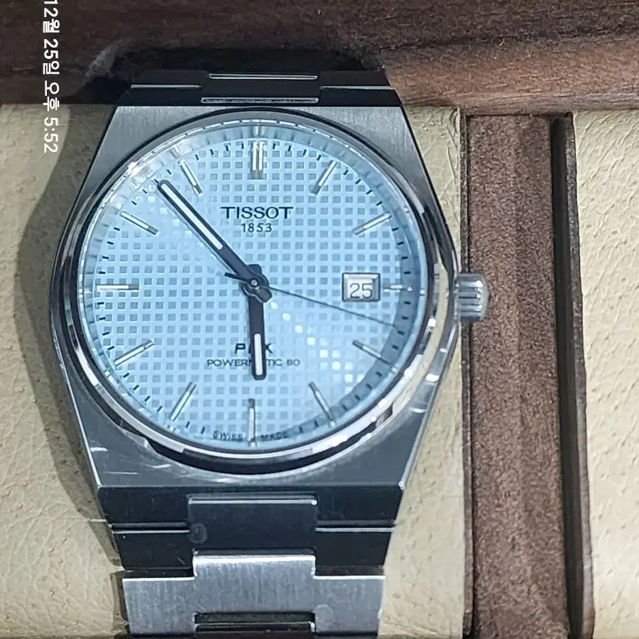 티쏘 PRX 오토매틱 아이스블루 40mm