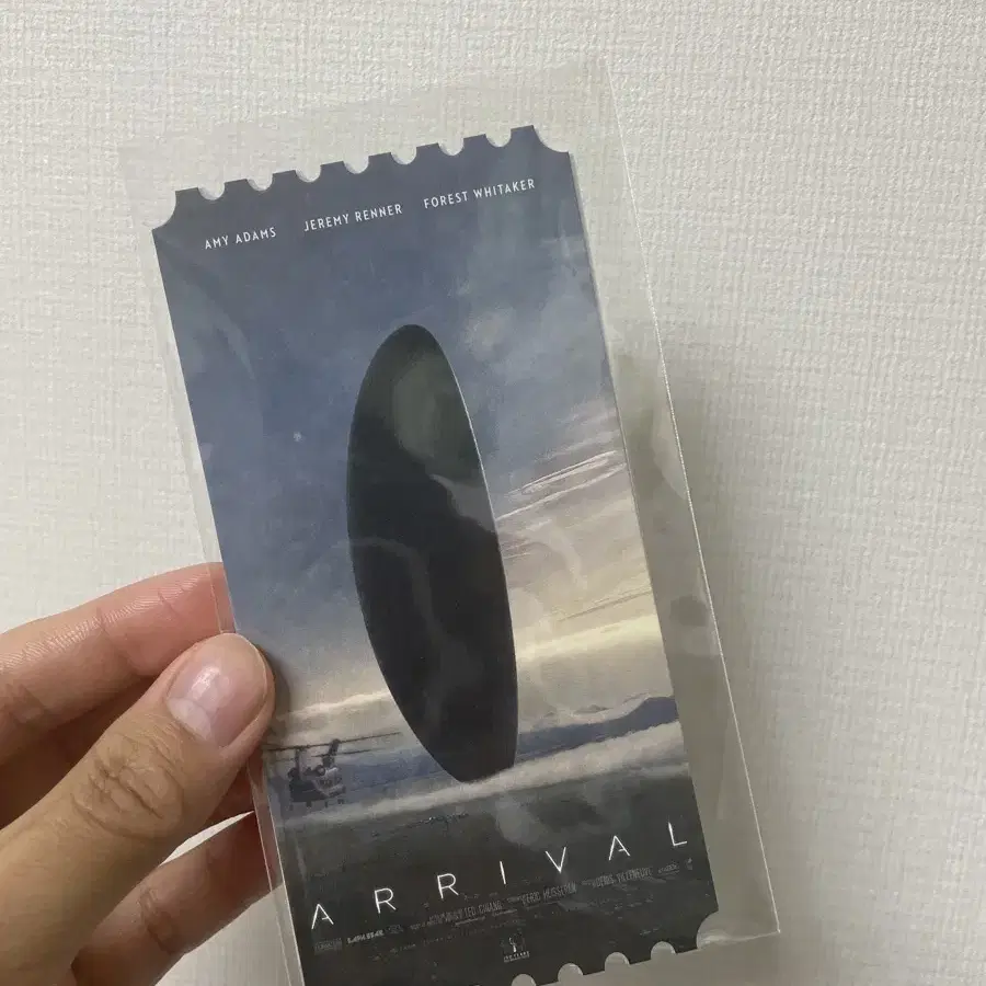 영화굿즈 컨택트 arrival 메가박스 오티 오리지널티켓