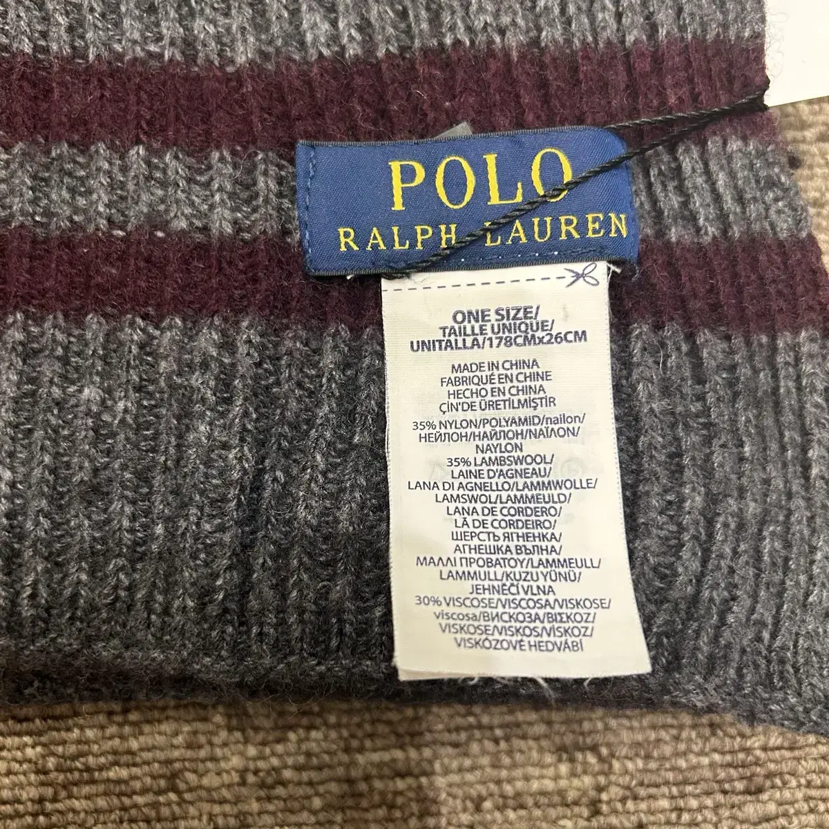 Polo Ralph Lauren 폴로 랄프로렌 니트머플러