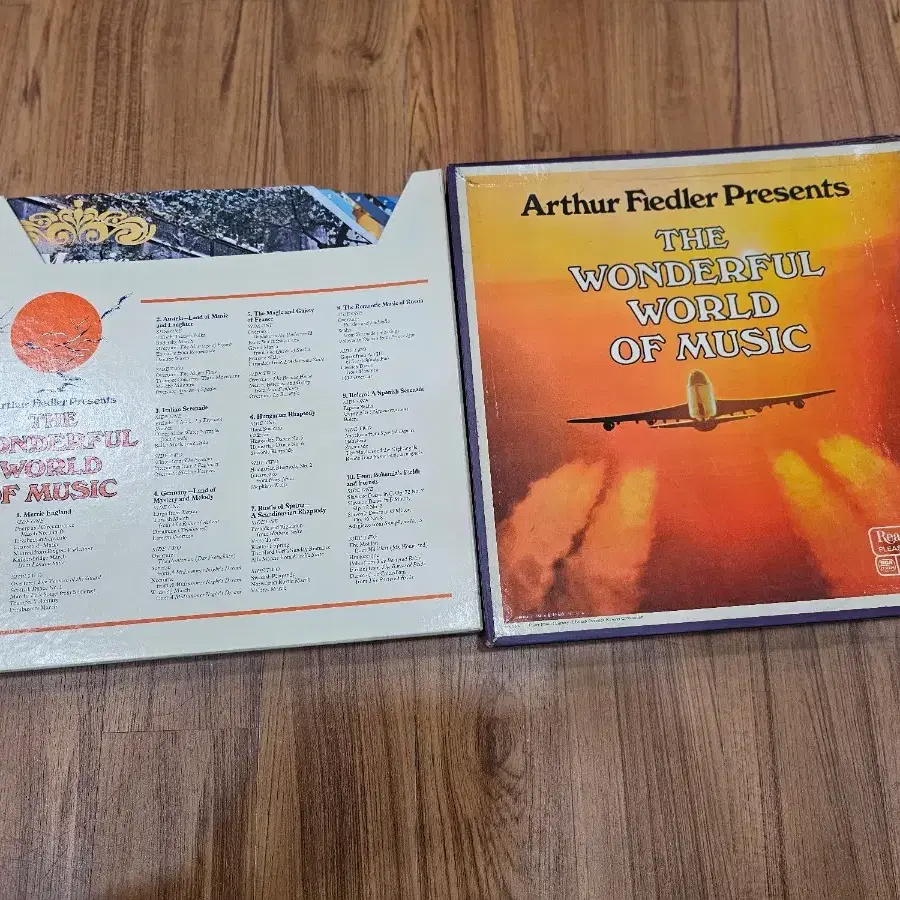 LP/ ARTHUR FIEDLER~세계윈더풀뮤직 10LP /무료배송