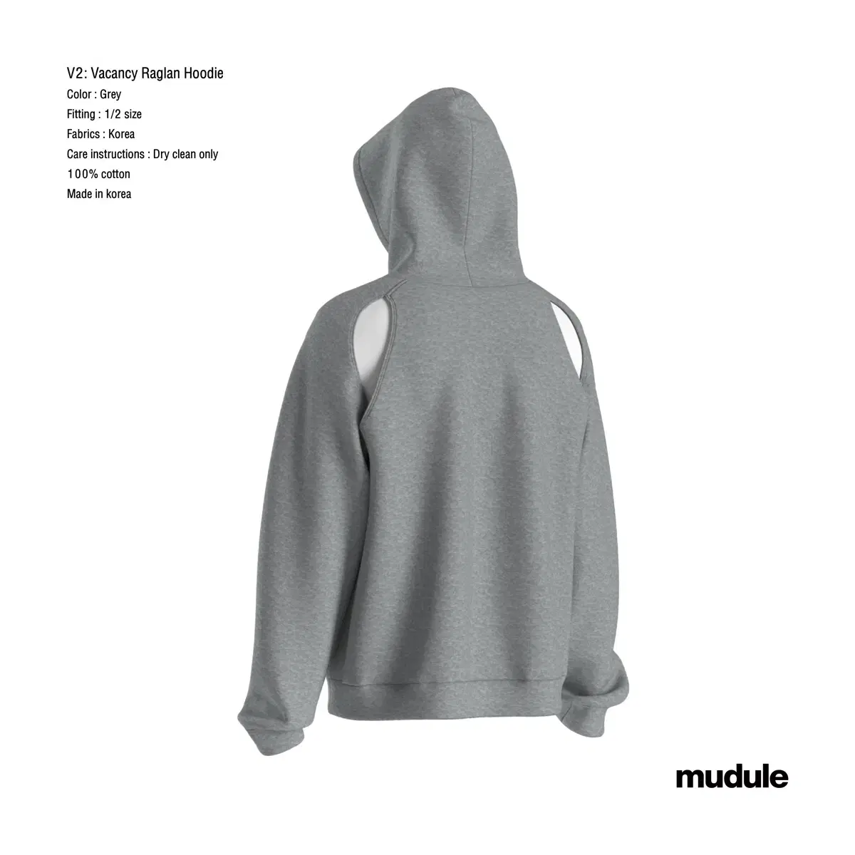 Mudule V2 hoodie 판매 합니다.