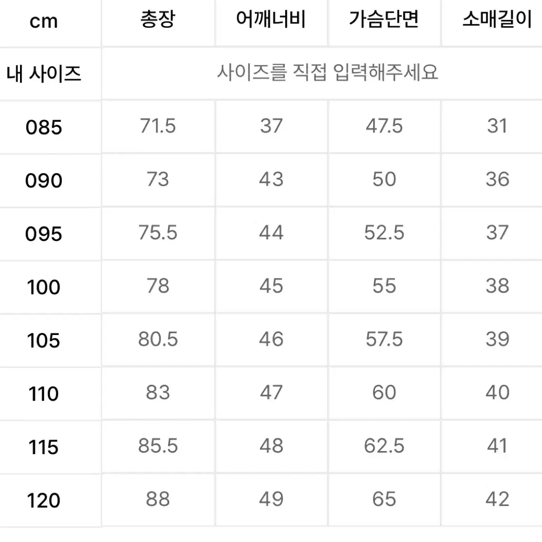 야구 국가대표 유니폼 노마킹 100 새상품