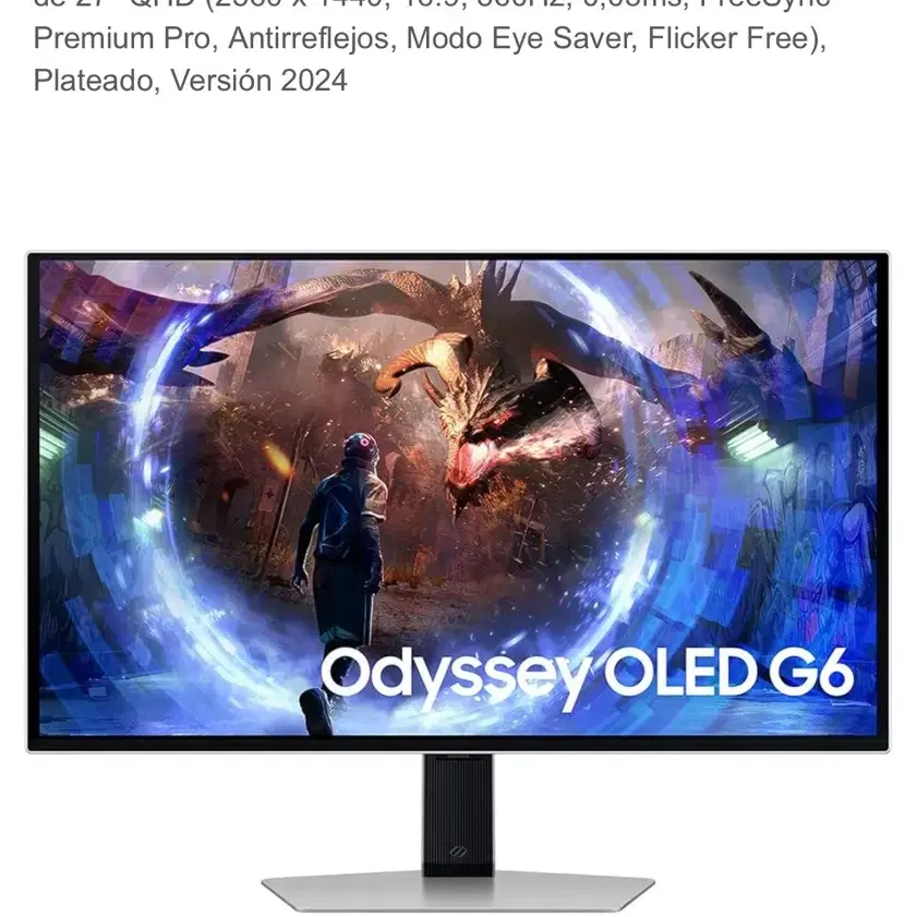 삼성 오디세이 OLED G6 27인치 QHD 360hz 미개봉 새제품