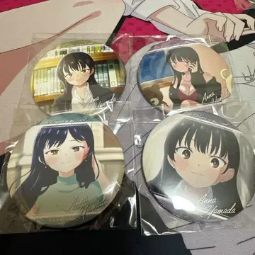 내 마음의 야바아니카 복권 로드 E상 캔뱃지 4종 세트