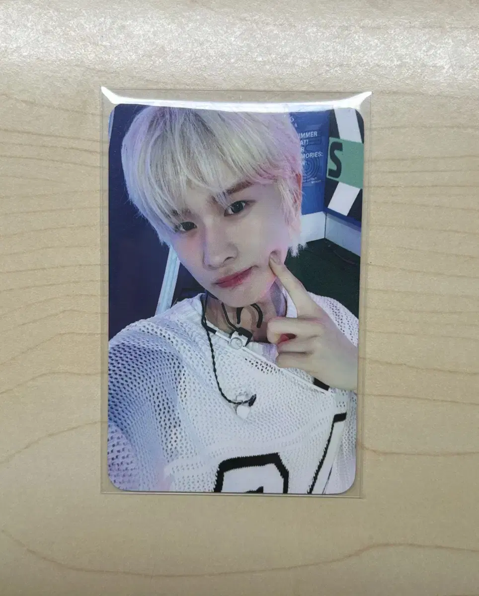 TWS kyungmin pop up photocard Summerbit unreleased photocard WTS