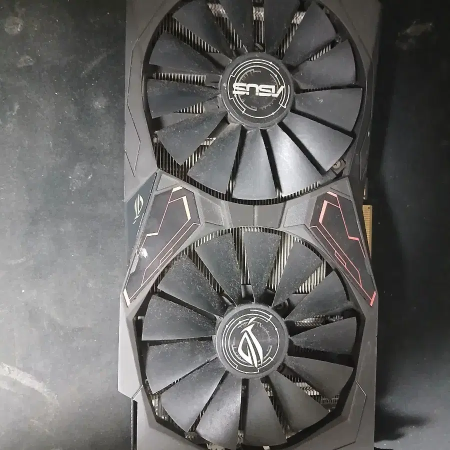 고장난 ASUS RX580그래픽카드 팝니다