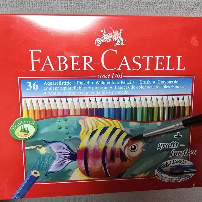 FABER CASTELL 파버카스텔 수채색연필 36색 판매해요