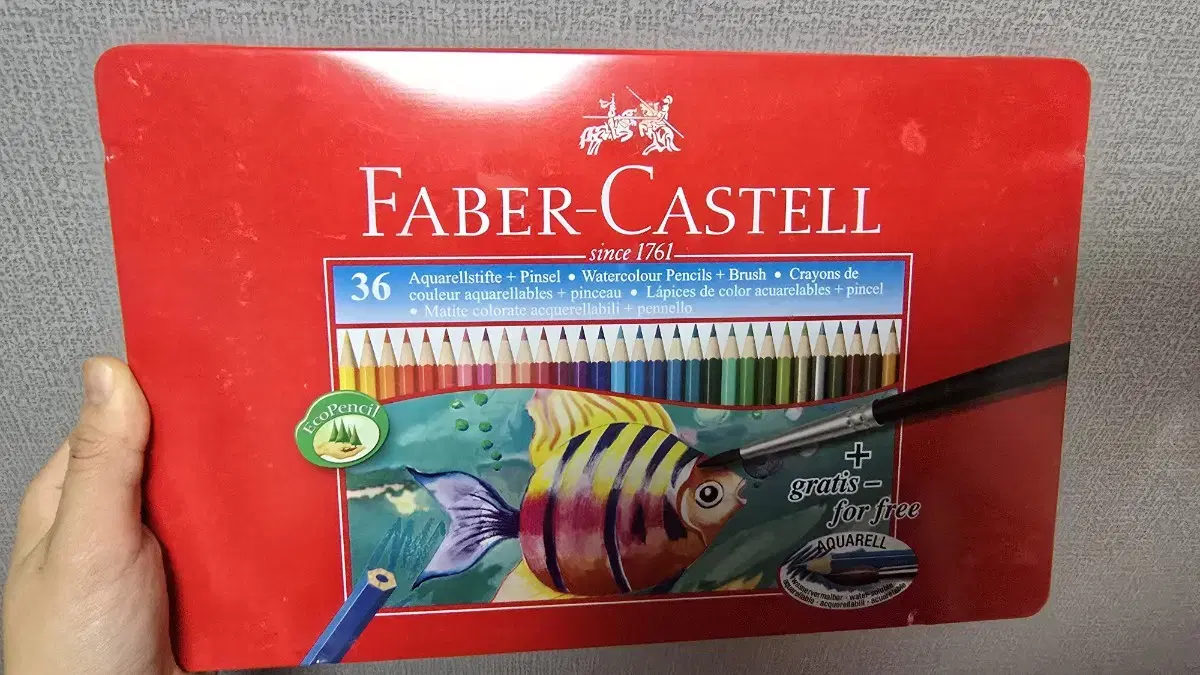 FABER CASTELL 파버카스텔 수채색연필 36색 판매해요