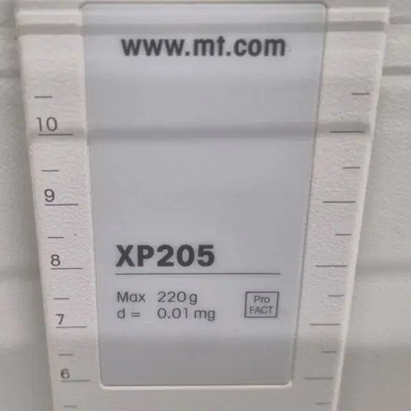 Mettler Toledo XP205 분석 정밀저울