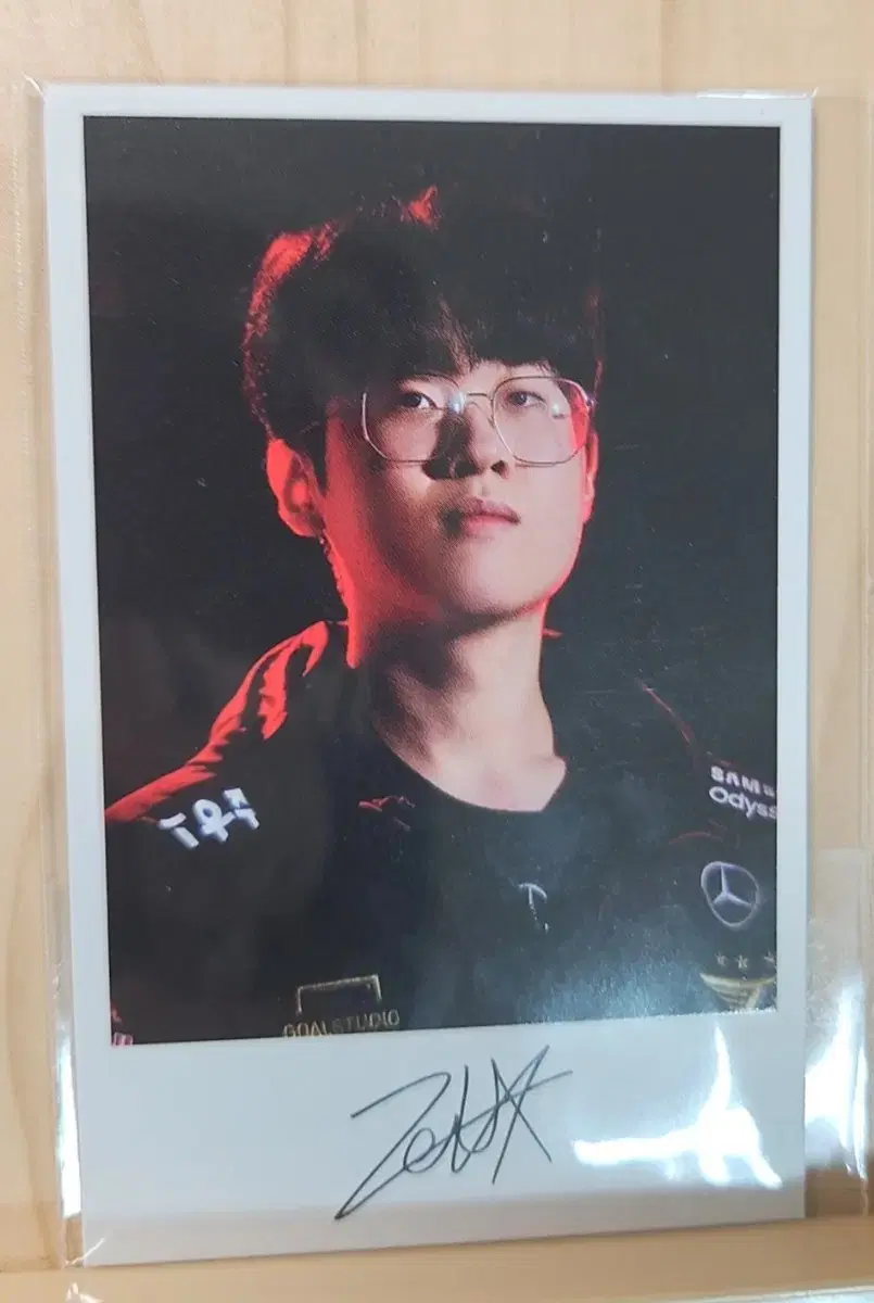 T One Hanwha Hanwha Life Zeus Worlds Jangpad photocard pola