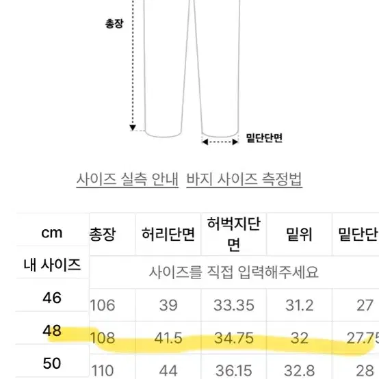 [새상품] 메종미네드 와이드 데님 팬츠