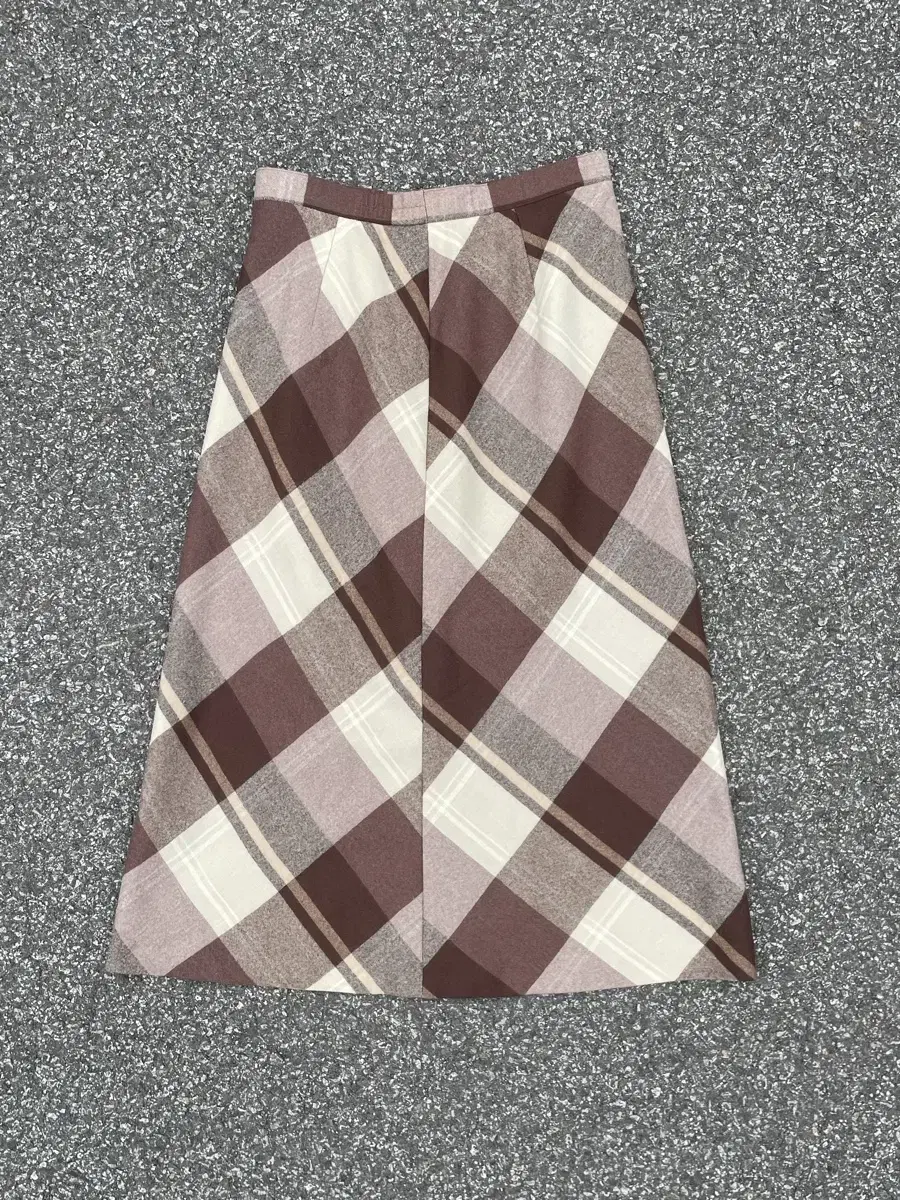 Vintage Check Long Skrit