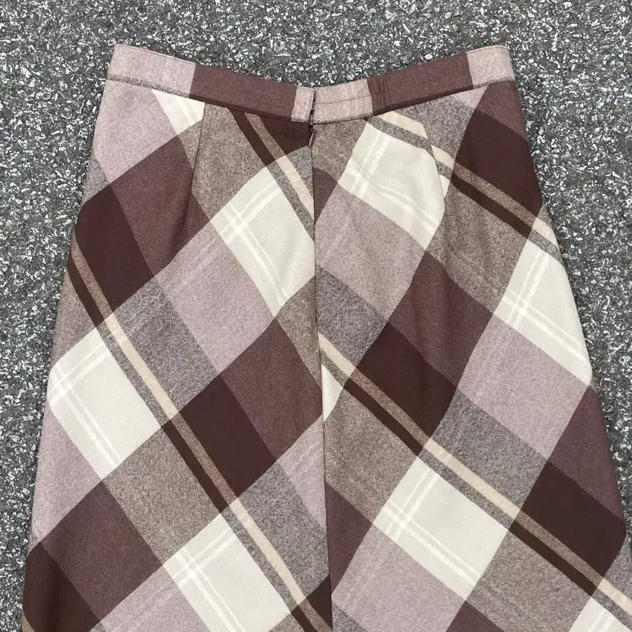 Vintage Check Long Skrit