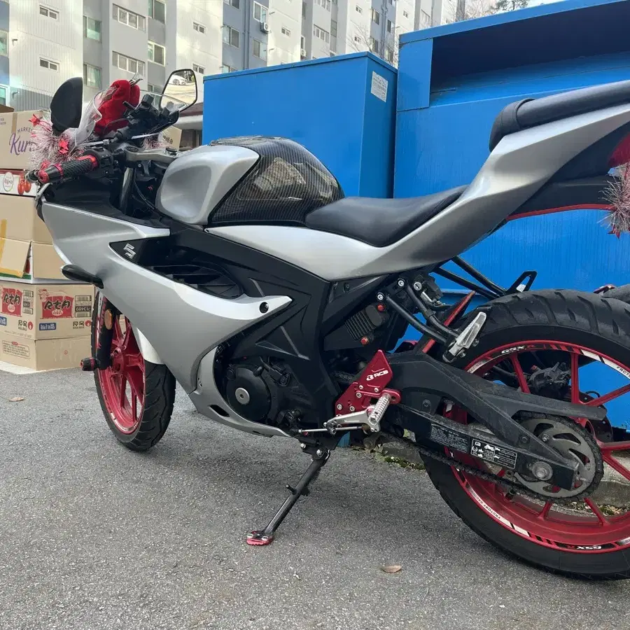 Gsx r 125 풀튜닝 판매합니다