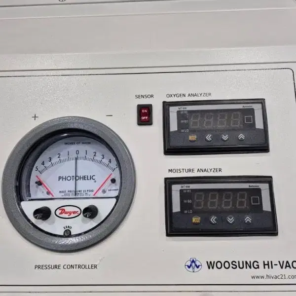 WOOSUNG HI-VAC WP2200S 가스정화시스템