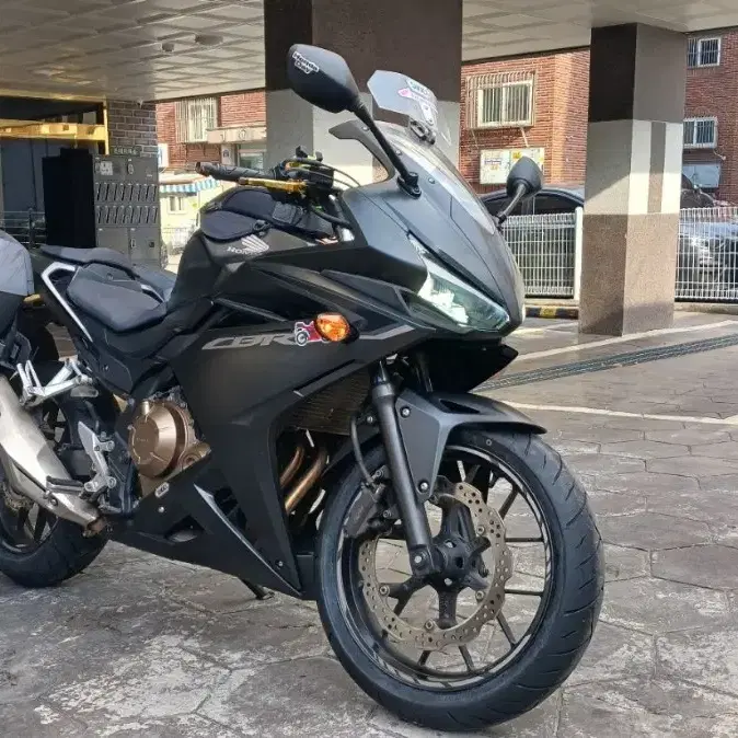 혼다 CBR500R(SHAD SH23 리어 사이드 탑 박스 양쪽 장착)