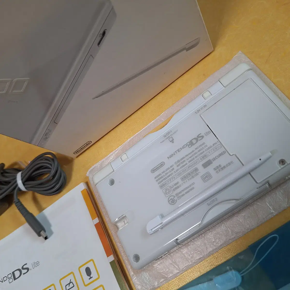 신품급 닌텐도 DS LITE 화이트 일본판 박스셋 dslite 아님