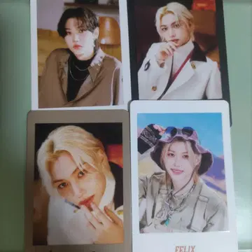 Stray Kids 필릭스 PHOTO CARD 4장 세트