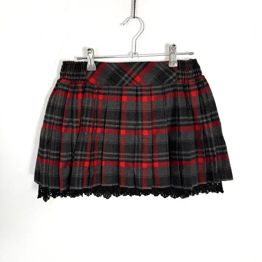 Vintage Plaid Mini Skirt