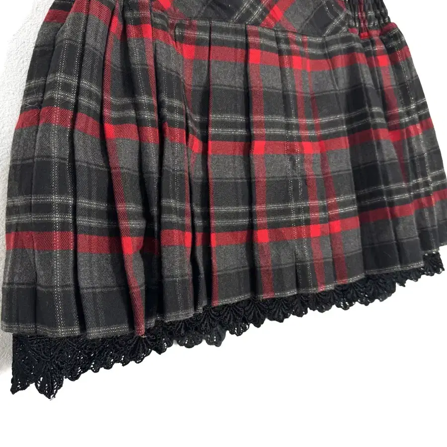 Vintage Plaid Mini Skirt