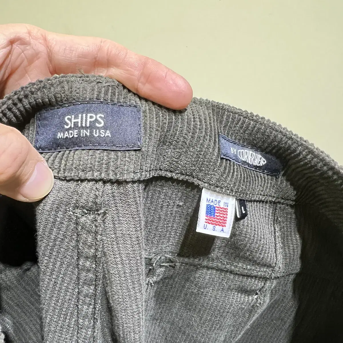 SHIPS (Made in USA) 코듀로이 팬츠