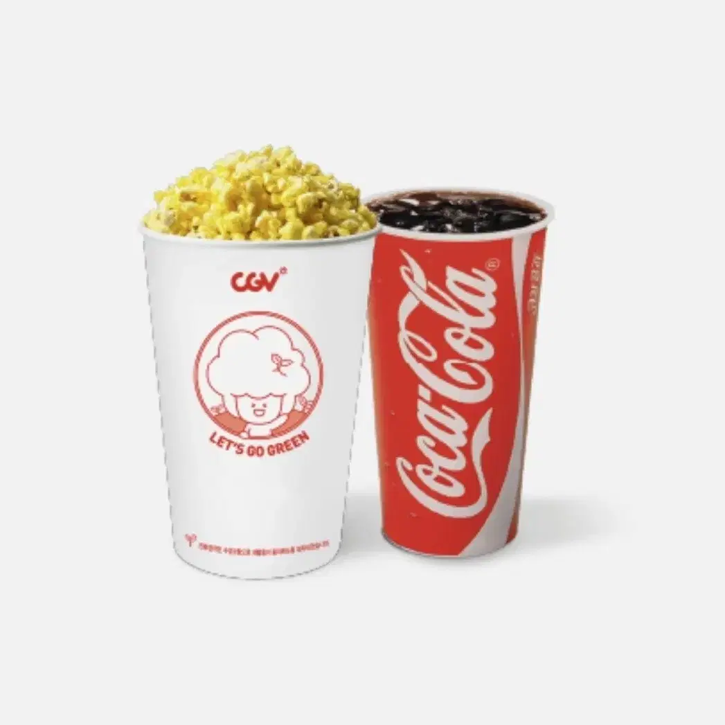 CGV 카라멜팝콘 M + 탄산 M  4300