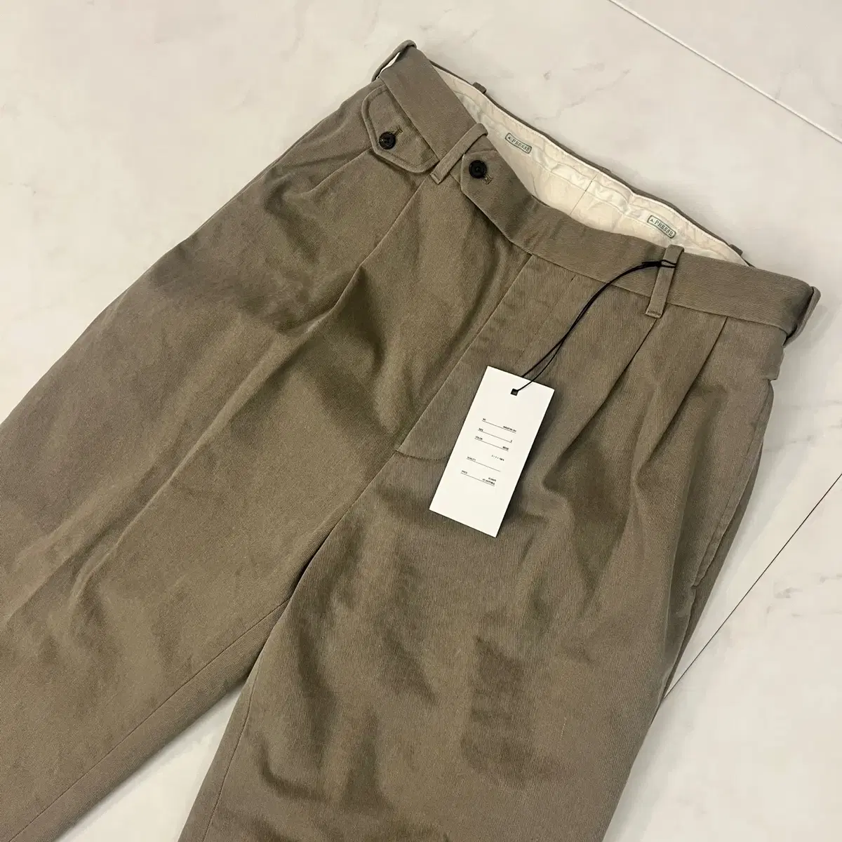 아프레쎄 / 24AW TYPE 2 CHINO / 2 a.presse