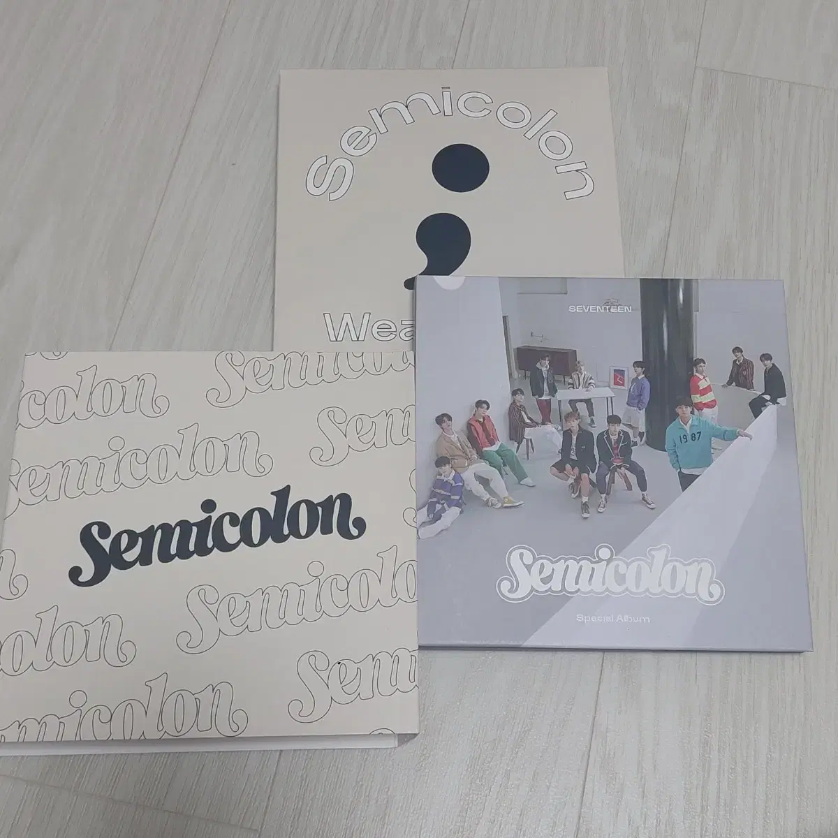 세븐틴 세미콜론  semicolon 세트