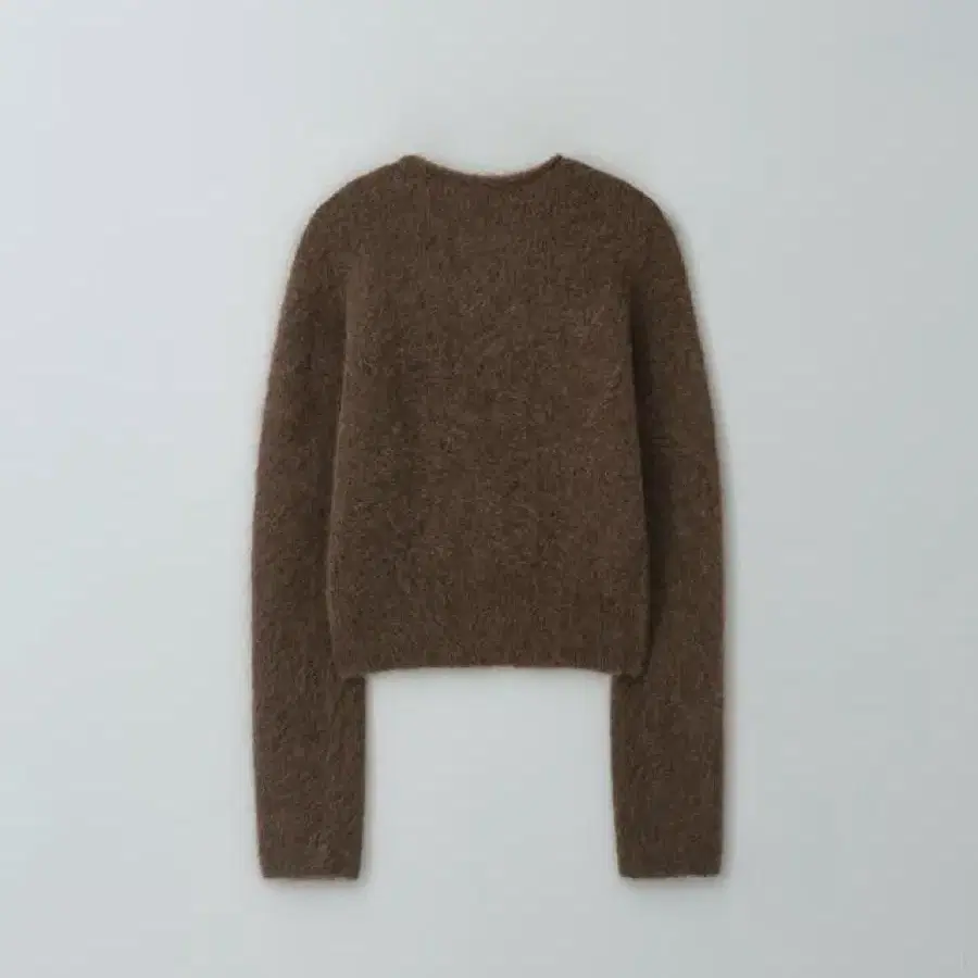 Moia 모이아 mock neck cardigan (brown) 모크넥