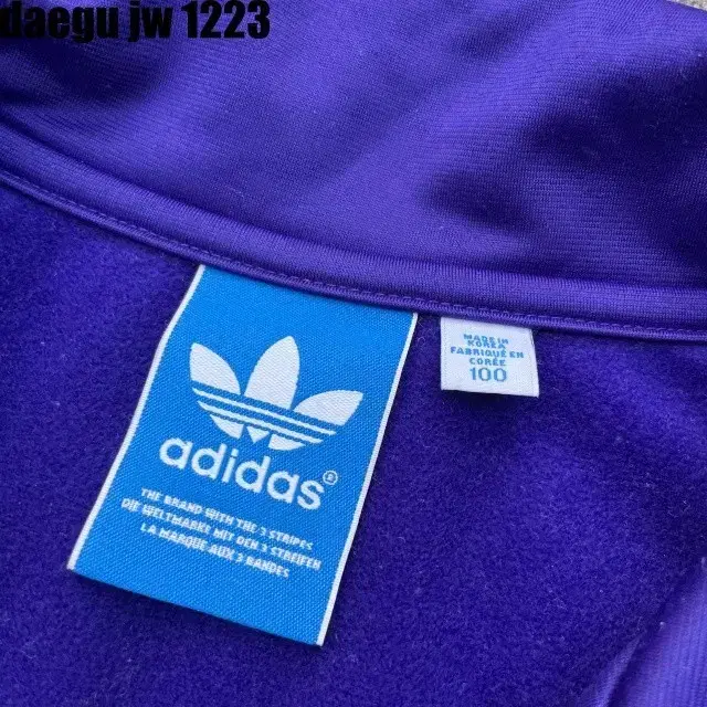 100 ADIDAS ZIPUP 아디다스 집업