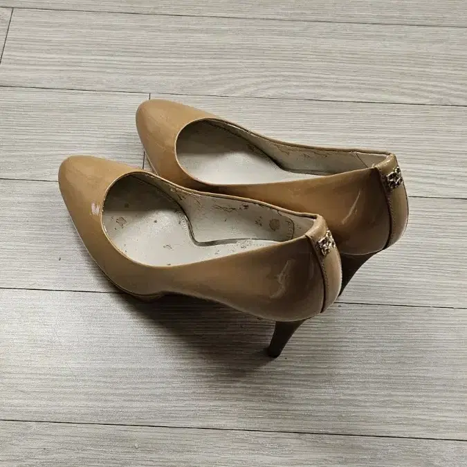 정품 코치 누드힐 9.5cm Coach nude heels 245