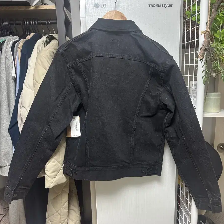 RRL (더블알엘) 트러커 자켓 블랙 LOT271 M 사이즈