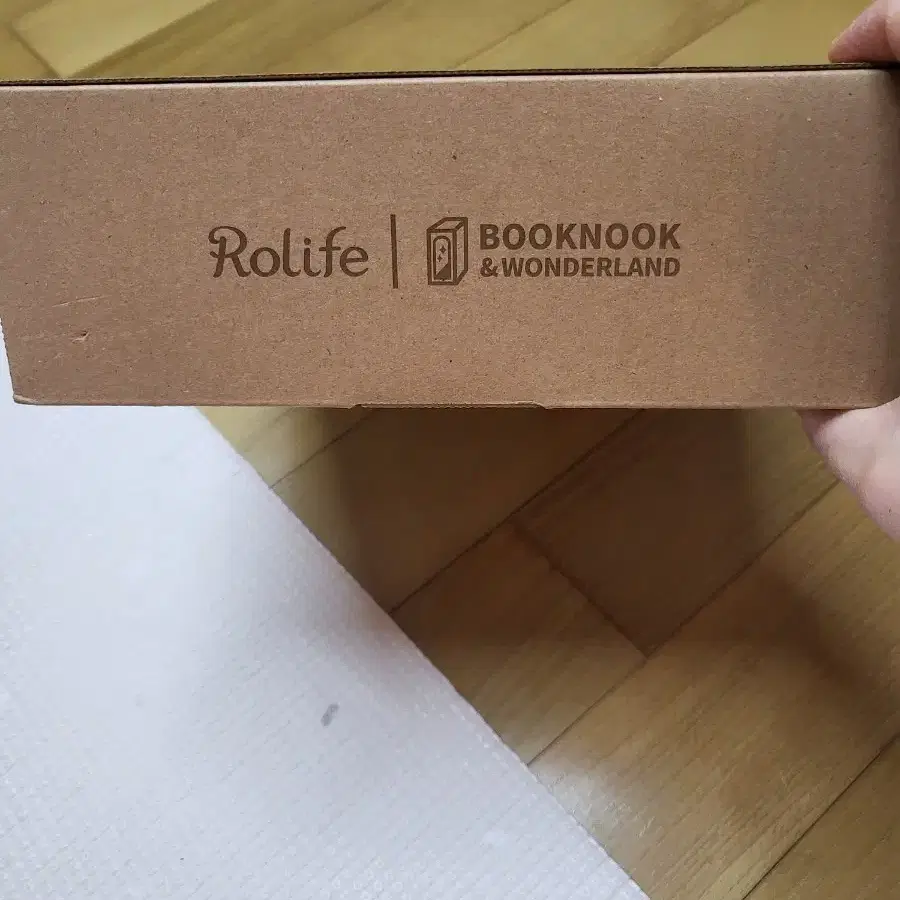 로보타임 Rolife Book Nook 책장 책꽂이 나무 소형 인형집