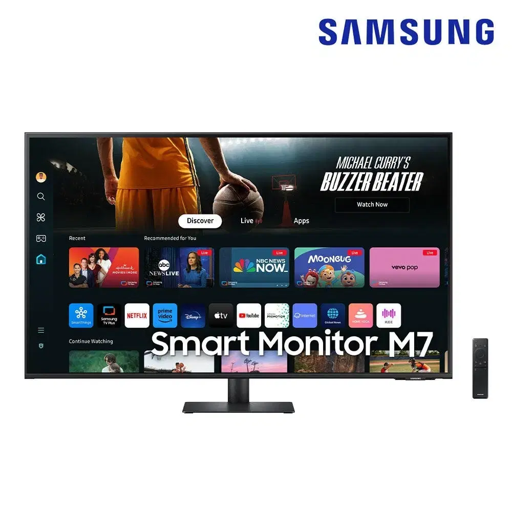 Samsung SmartMonitor M7 S43AM700 43-inch UHD