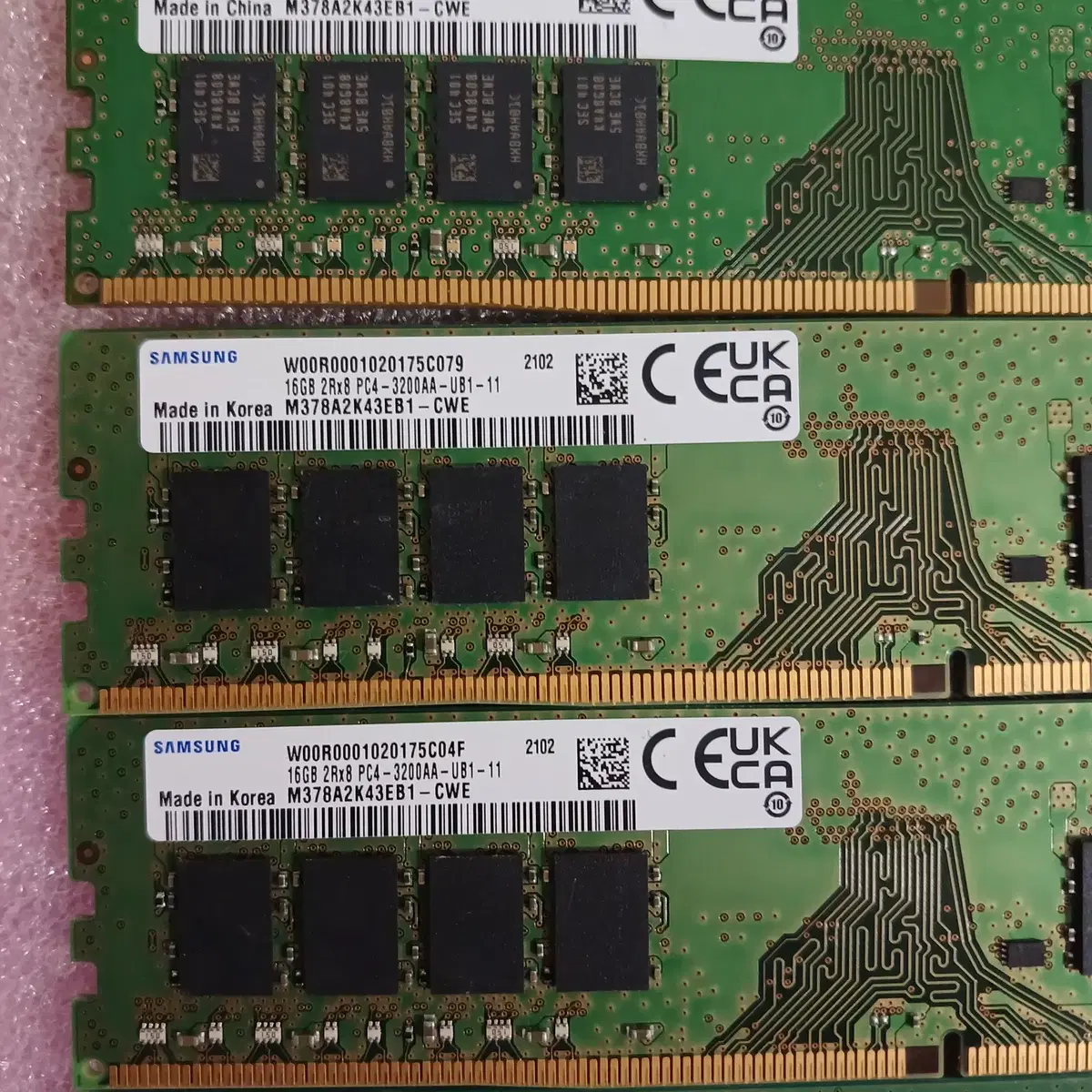 삼성 ddr4 3200aa 64gb(16x4)