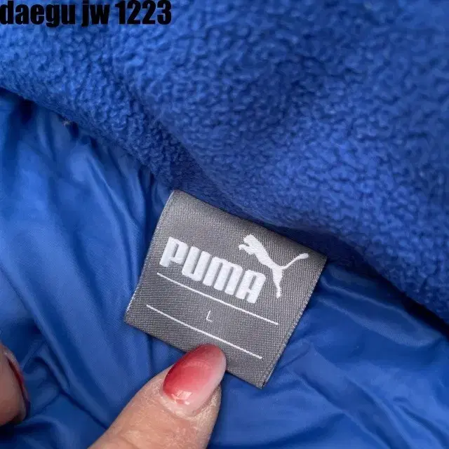 L PUMA JUMPER 푸마 패딩 점퍼