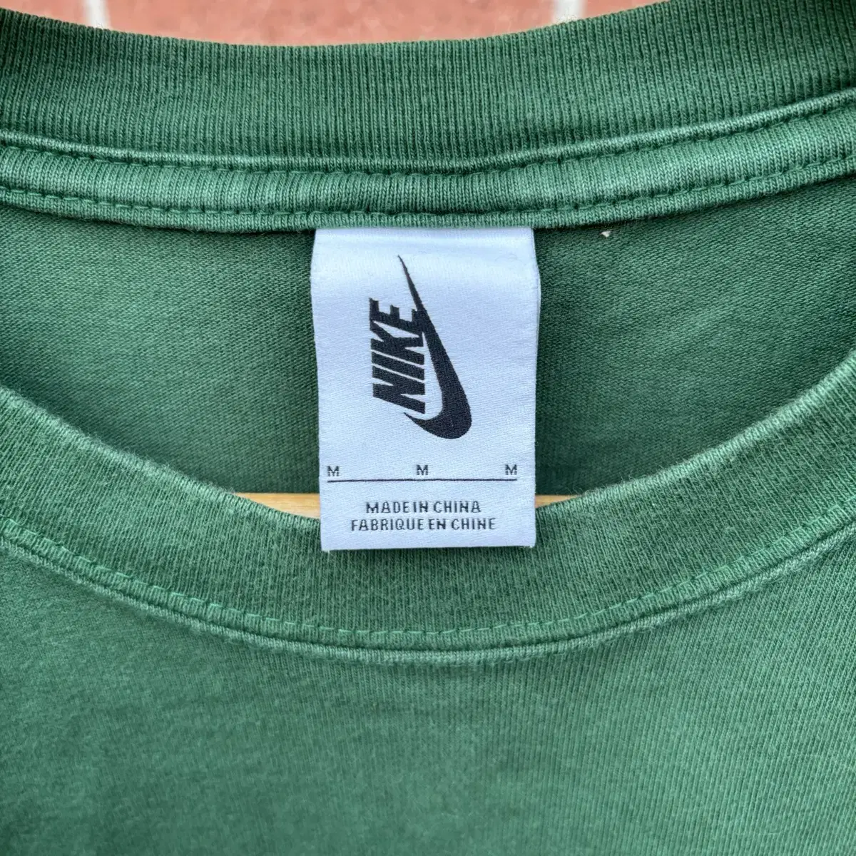 Stussy X Nike 스투시 나이키 그린 롱 슬리브