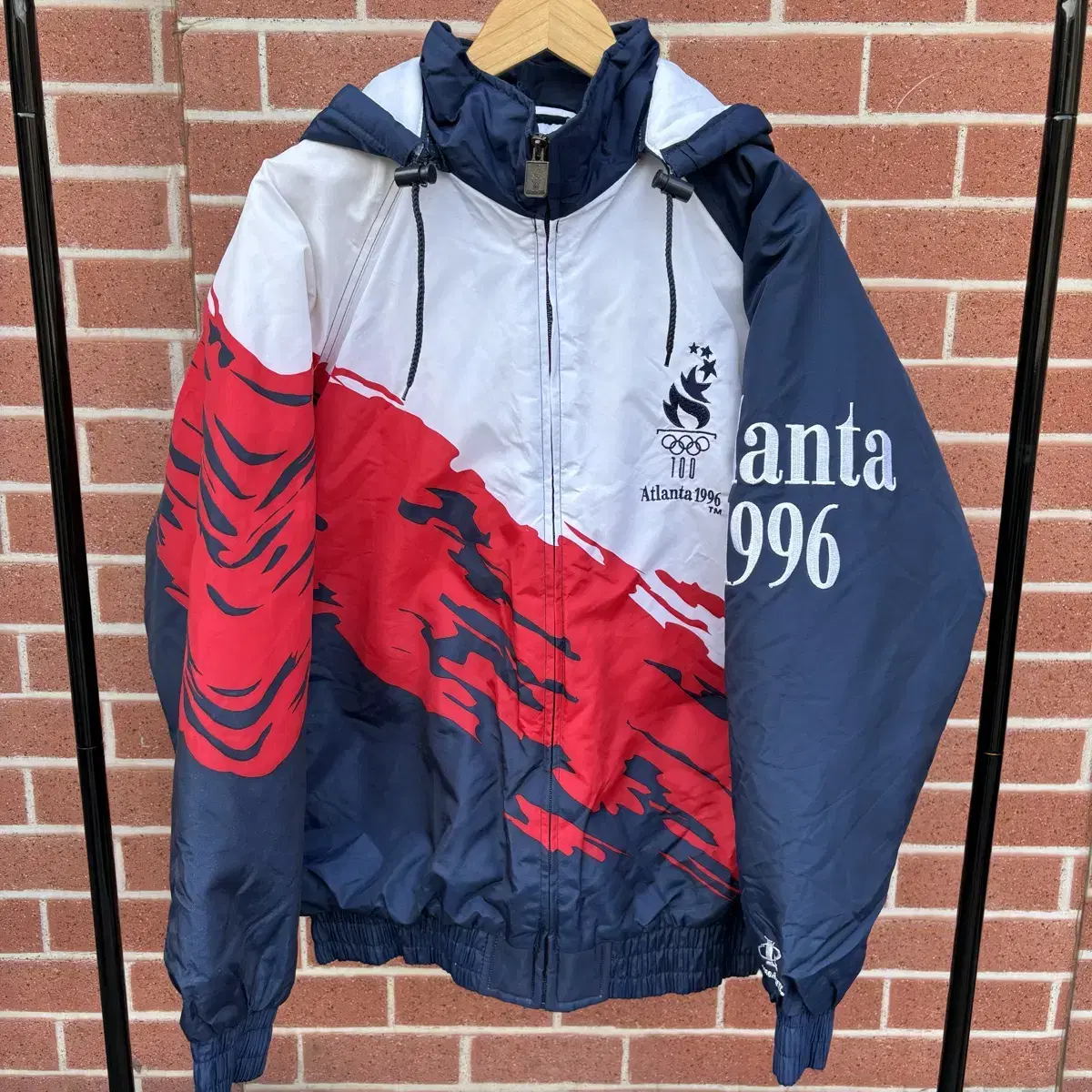 Logo Athletic 90s 로고 애슬레틱 애틀랜타 올림픽게임 패딩