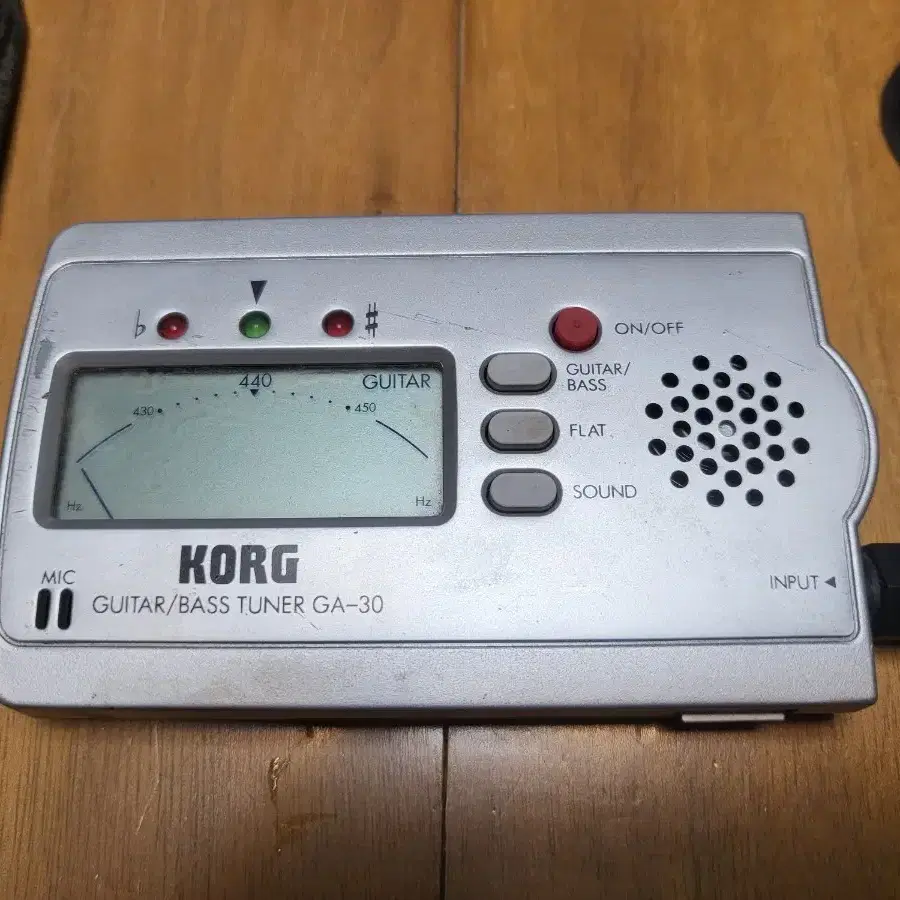 일본산 KORG GA-30 기타 및 베이스튜너 GS25반택포