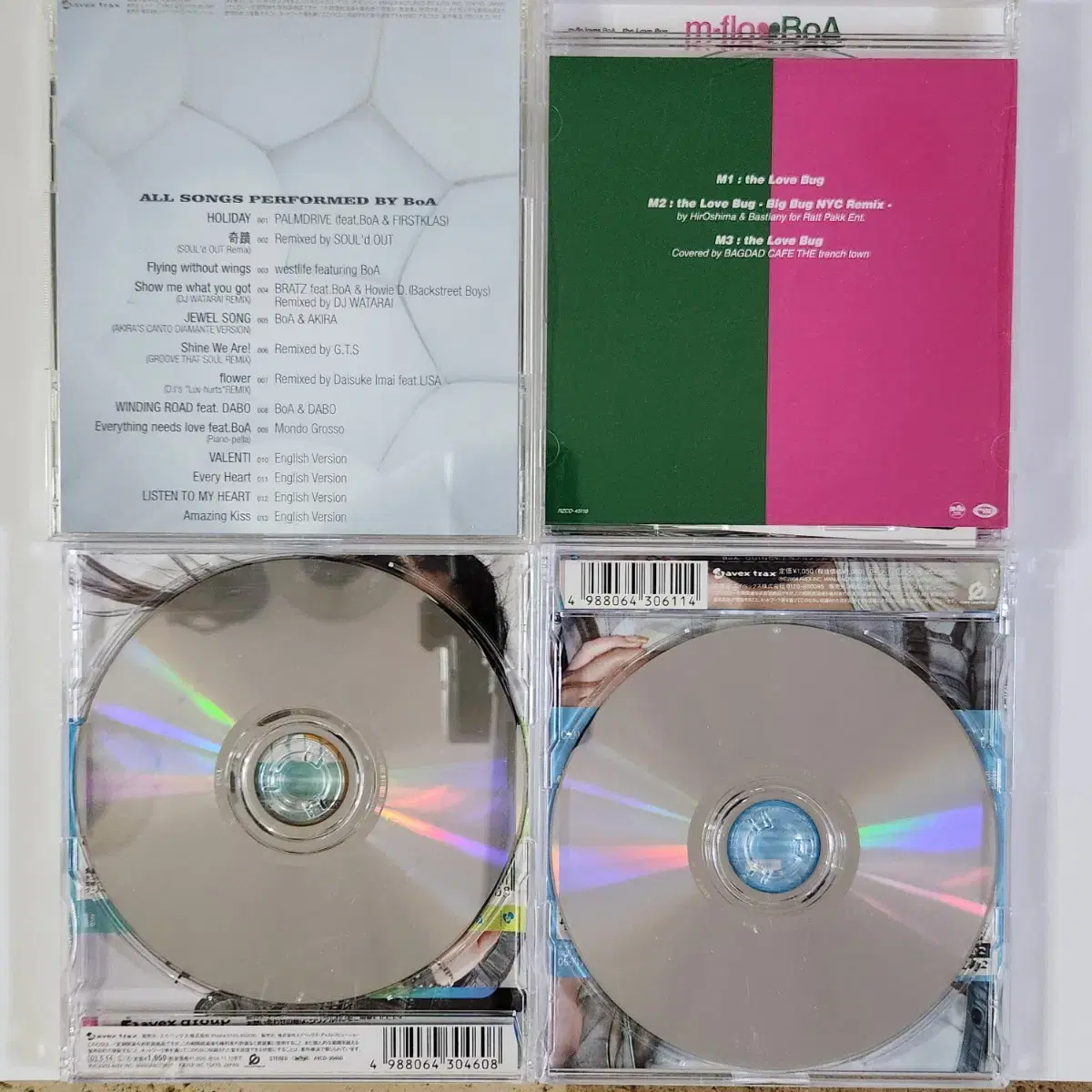 Boa(보아) 일본발매 CD 모음(20CD)