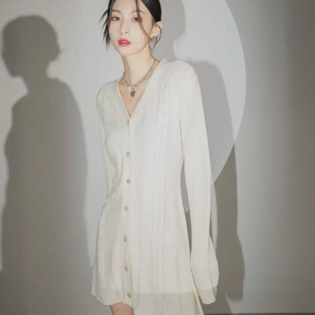 무신사 어반드레스 knit dress 니트원피스 아이보리