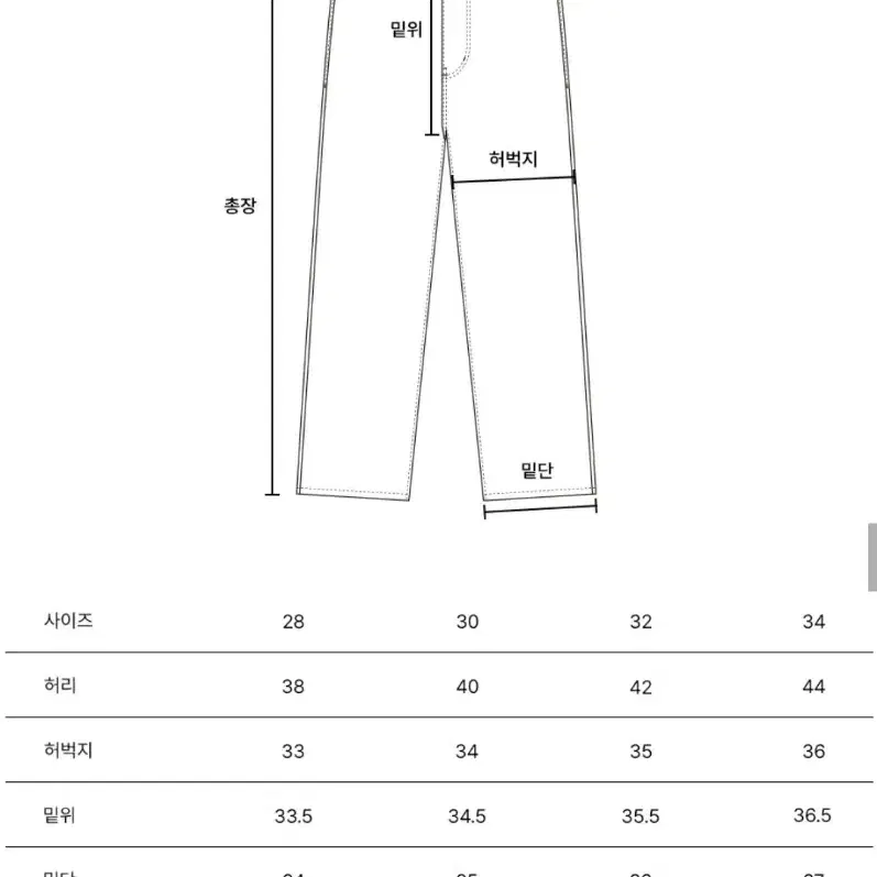 브랜디드 엑와데님 샌드블루 30