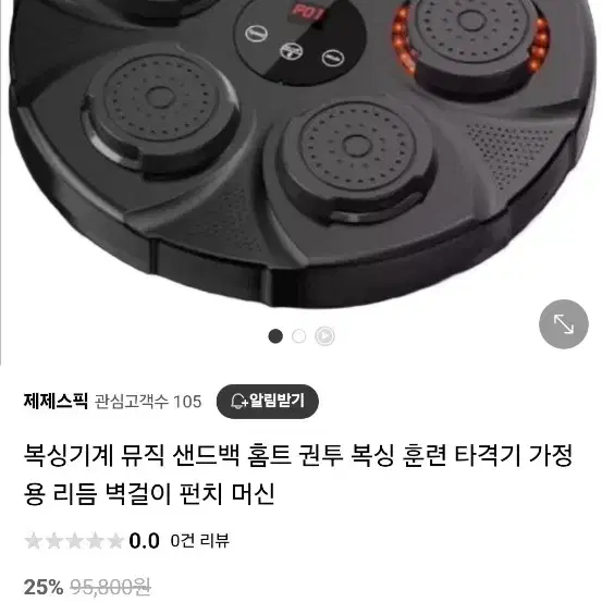 뮤직샌드백 권투 복싱