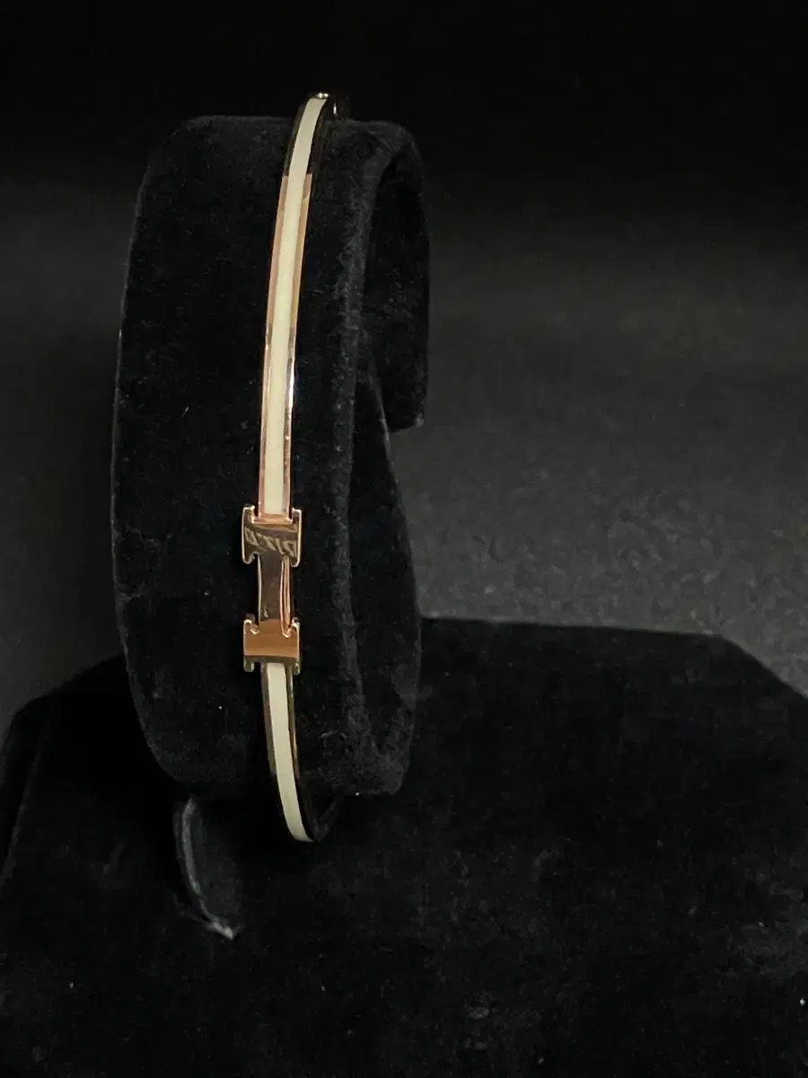 (Pink Gold/14K) H Mini Pop-Ash Slim Bracelet