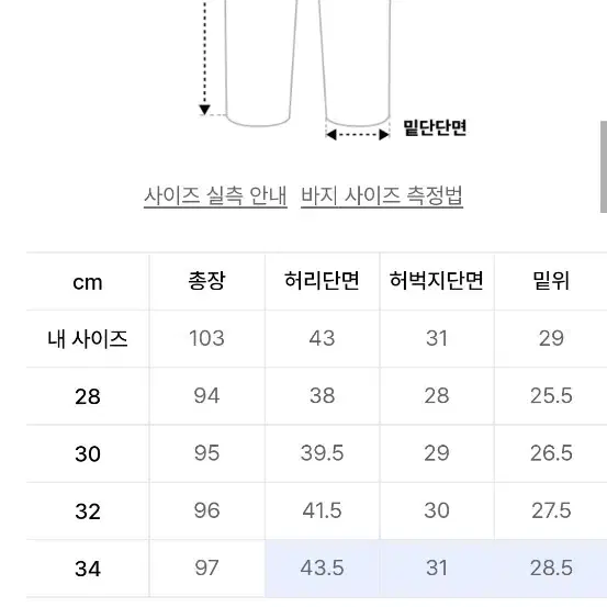 브랜디드 1960 흑청바지