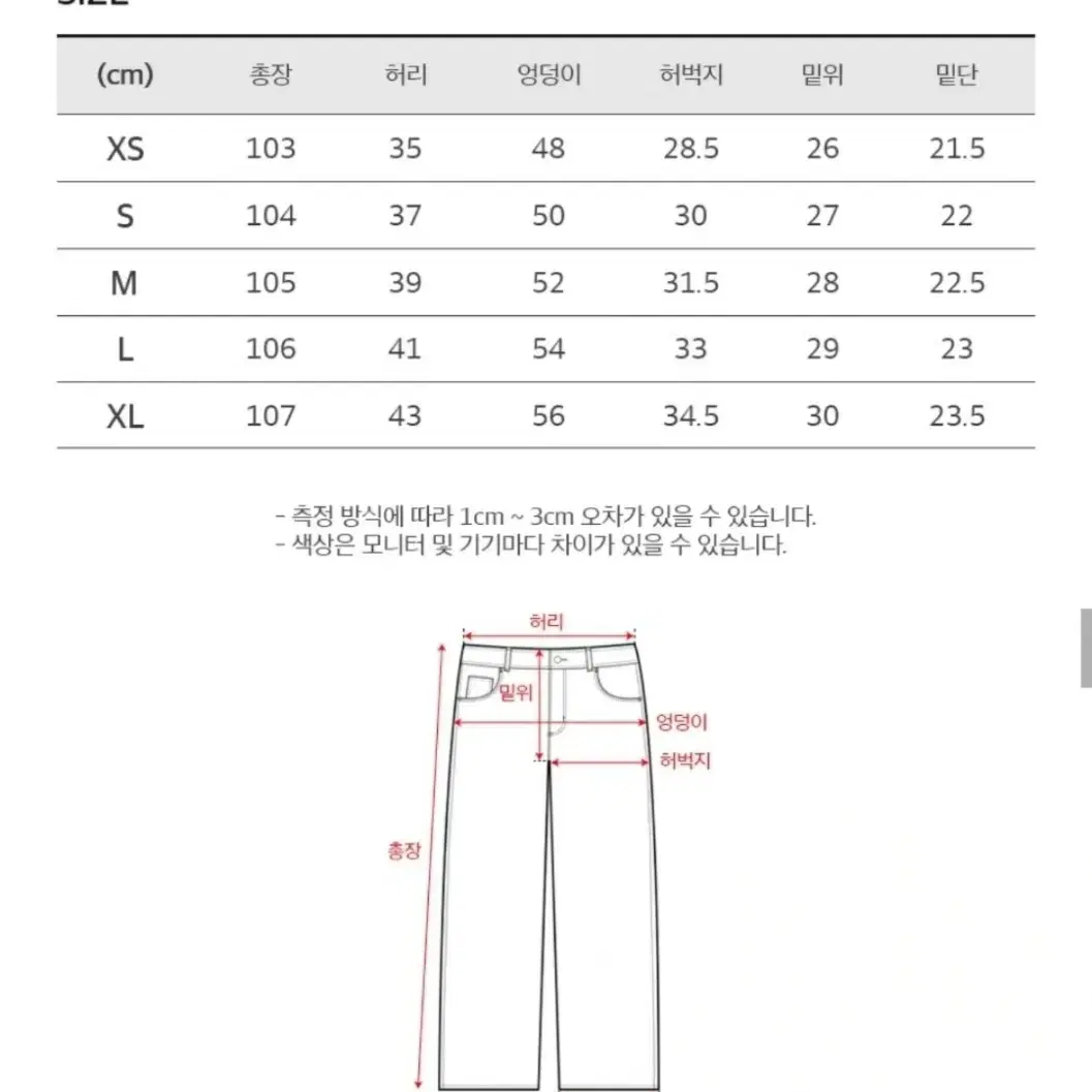 무신사 토피 와이드 데님 팬츠 청바지