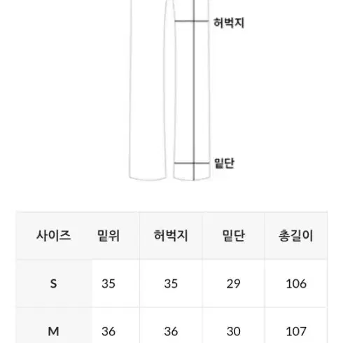 데일리쥬 자체제작 바빌론 사이드폴딩 와이드 코듀로이팬츠 S사이즈