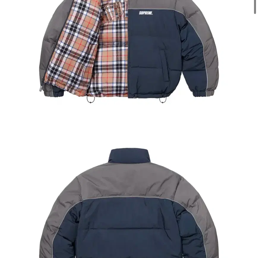 24fw 슈프림 패딩 리버시블 Reversible Puffer Jack