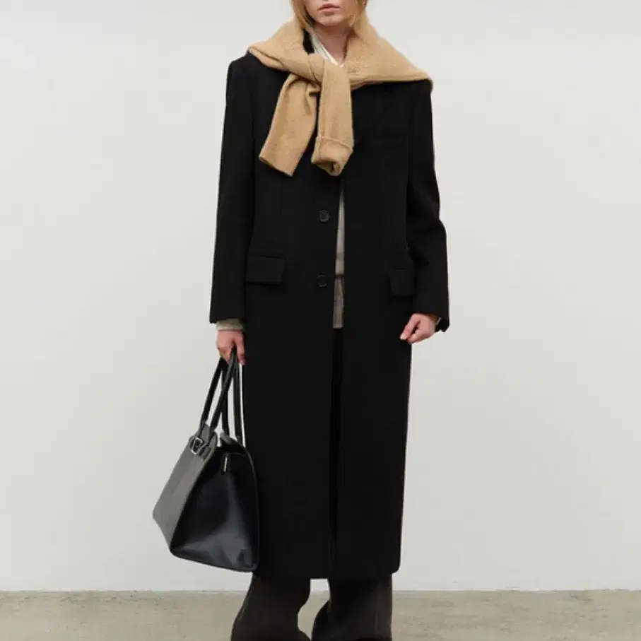 교환)던스트 2-WAY 3 BUTTON CASHMERE COAT